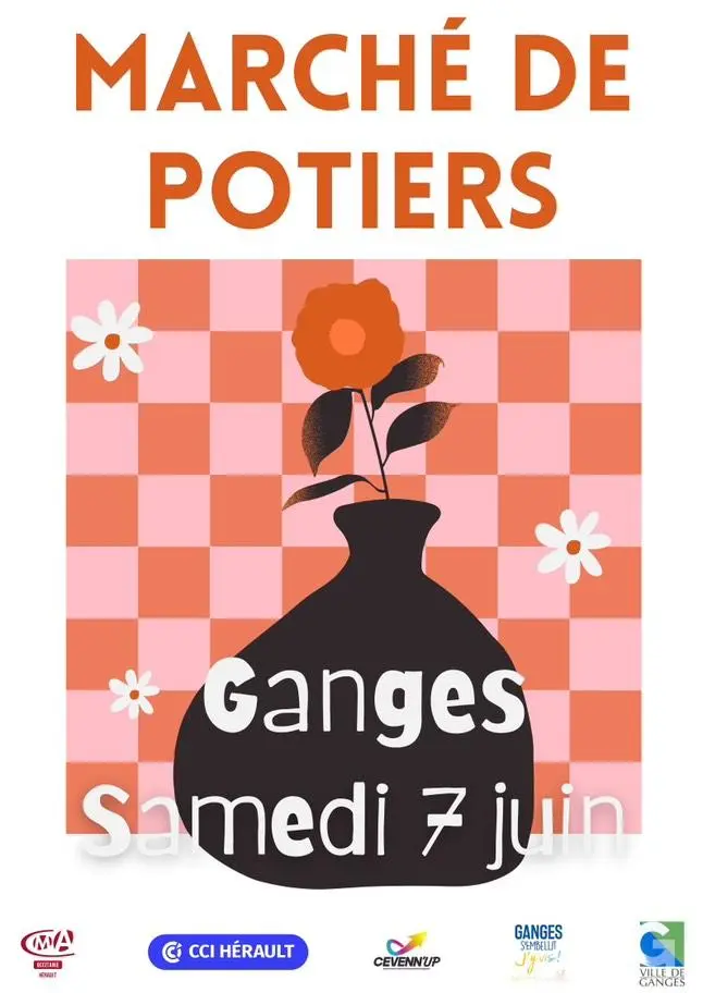 marché potier Ganges