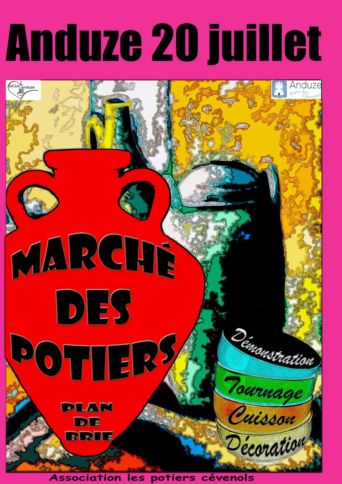 marché potier Anduze